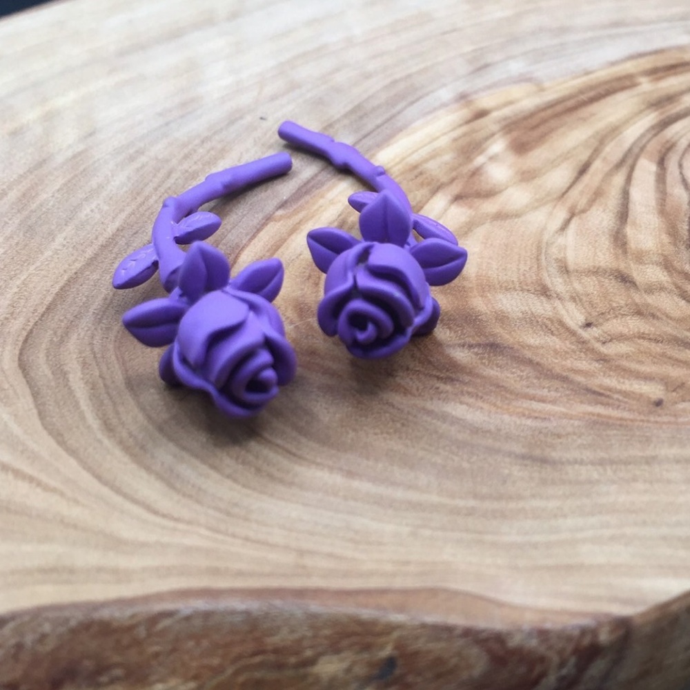 Rose earrings (NEW)